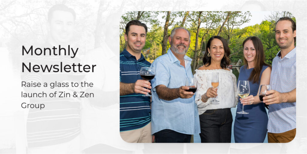 Zin and Zen November newsletter